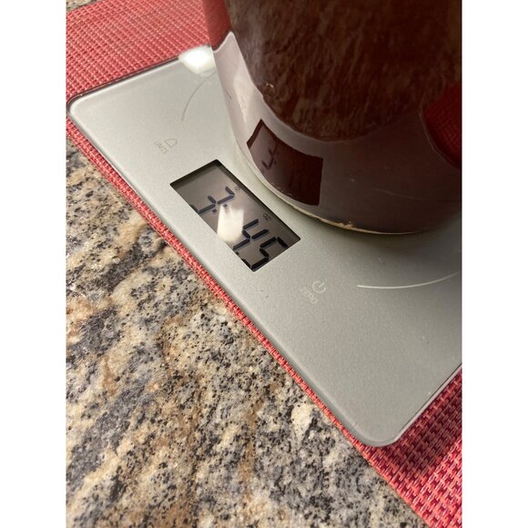 Vintage Kathy Kale USA Brown Drip Glaze Ceramic Pitcher Jug 7in Tall - Picture 8 of 8